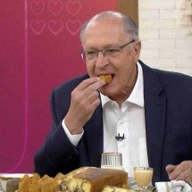 "Dr. Geraldo", coxinha, meia de café: Alckmin com Ana Maria Braga na TV - Reprodução / TV Globo