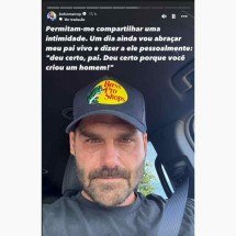 Eduardo Bolsonaro: ‘Um dia ainda vou abraçar meu pai vivo’ - Redes sociais