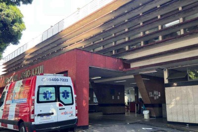 O homem foi socorrido e levado ao Hospital João XXIII -  (crédito: Edesio Ferreira/EM/D.A. Press)