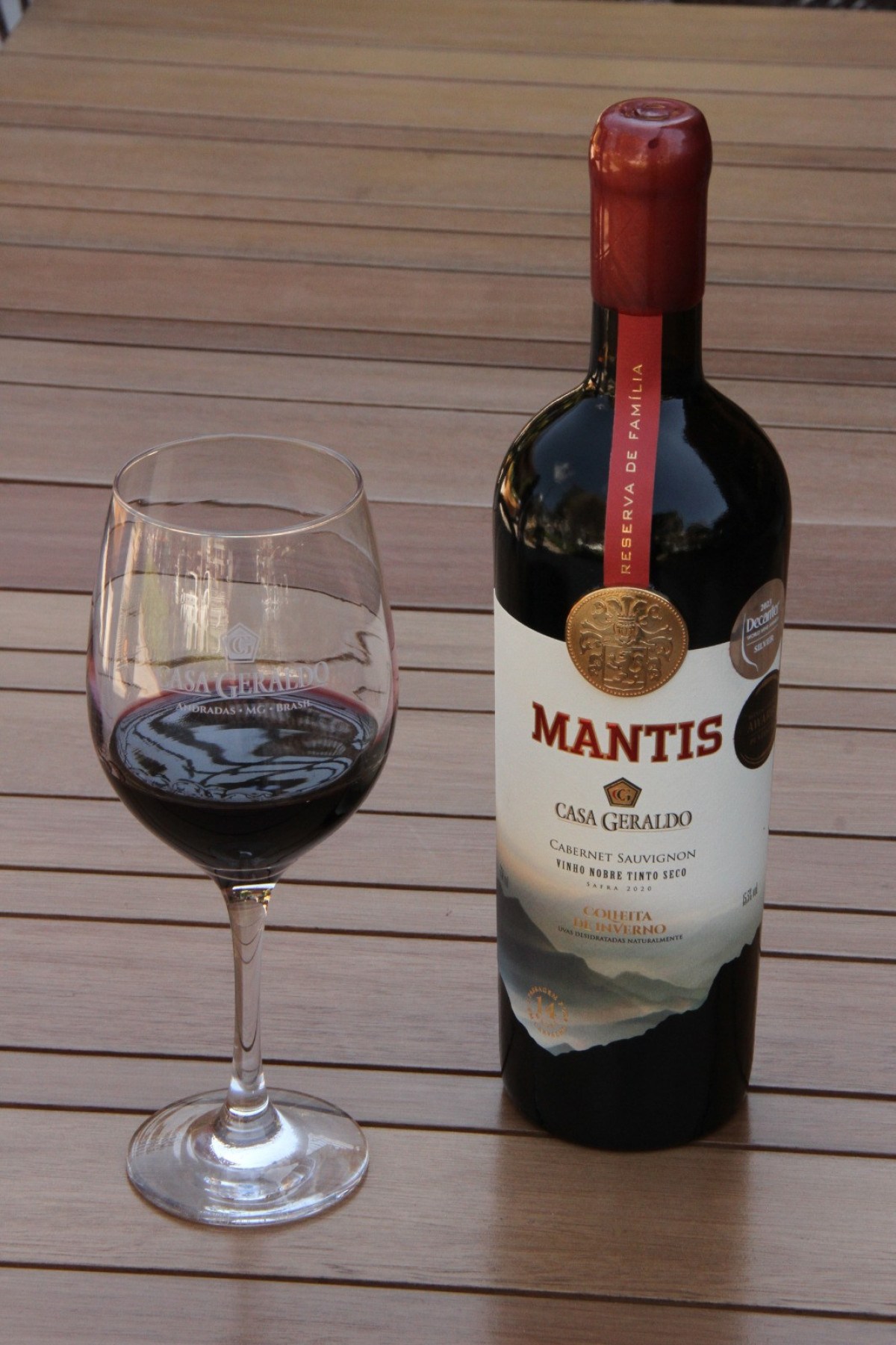 Cabernet Sauvignon Mantis, da Casa Geraldo