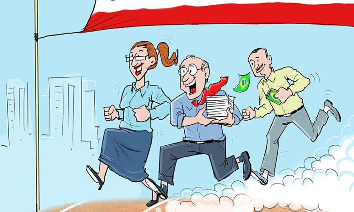 charge por @izanio_charges - (crédito: @izanio_charges) charge por @izanio_charges - (crédito: @izanio_charges)