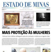 CONFIRA A CAPA DO ESTADO DE MINAS DO DIA 02/08/2025 - Capa do Estado de Minas