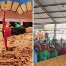 Maior rapadura do Brasil é feita no Ceará e pesa mais de 18 toneladas - Prefeitura de Pindoretama