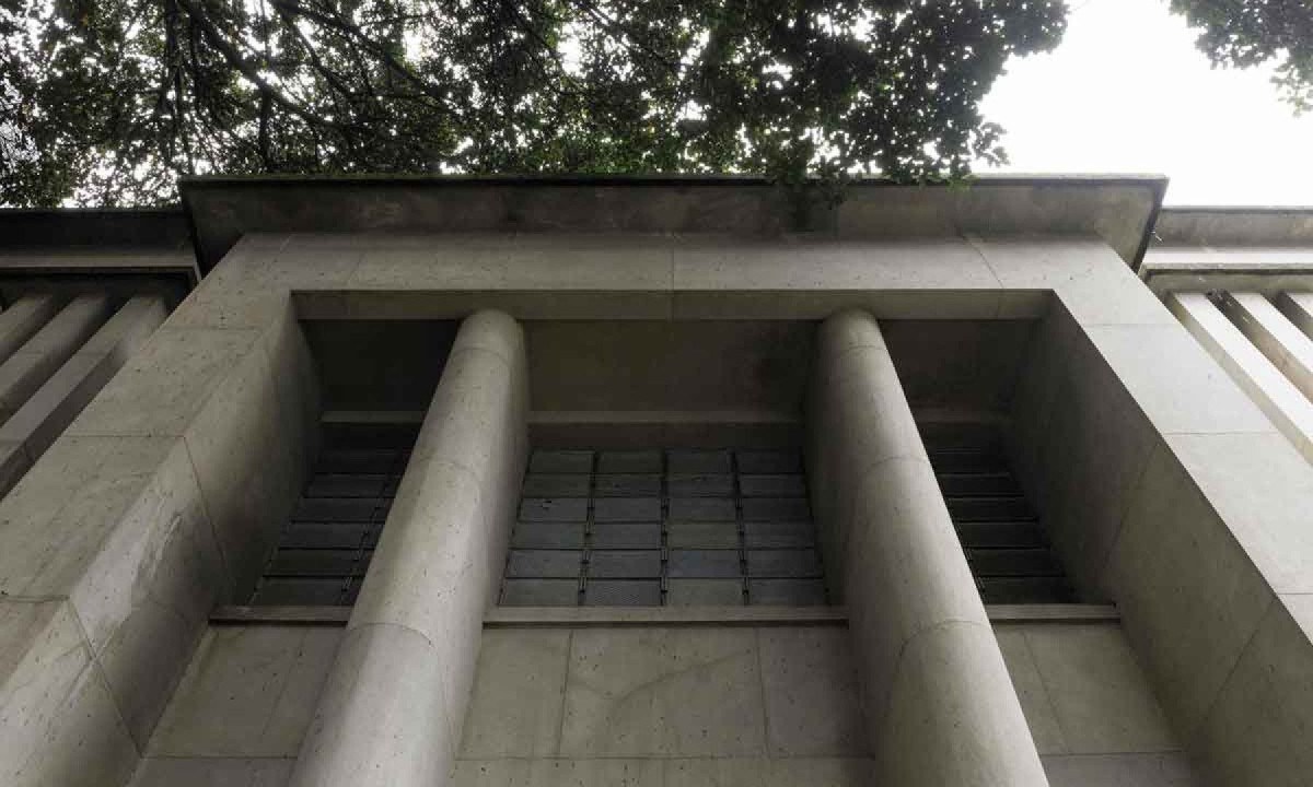 Detalhe da fachada do prédio onde vai funcionar a Casacor Minas - (crédito: Jomar Bragança/Divulgação)
Detalhe da fachada do prédio onde vai funcionar a Casacor Minas - (crédito: Jomar Bragança/Divulgação)