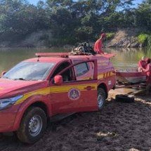 MG: corpo de homem que tentou atravessar rio é encontrado por bombeiros - Divulga&ccedil;&atilde;o/CBMMG