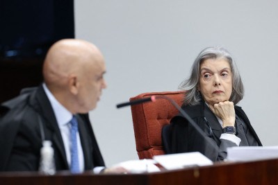 'A soberania não é discutível, está na Constituição brasileira', disse Cármen Lúcia -  (crédito: AFP PHOTO )