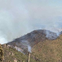 Serra do Rola-Moça: incêndio de grande proporção é controlado no 2º dia  - Divulgação/CBMMG