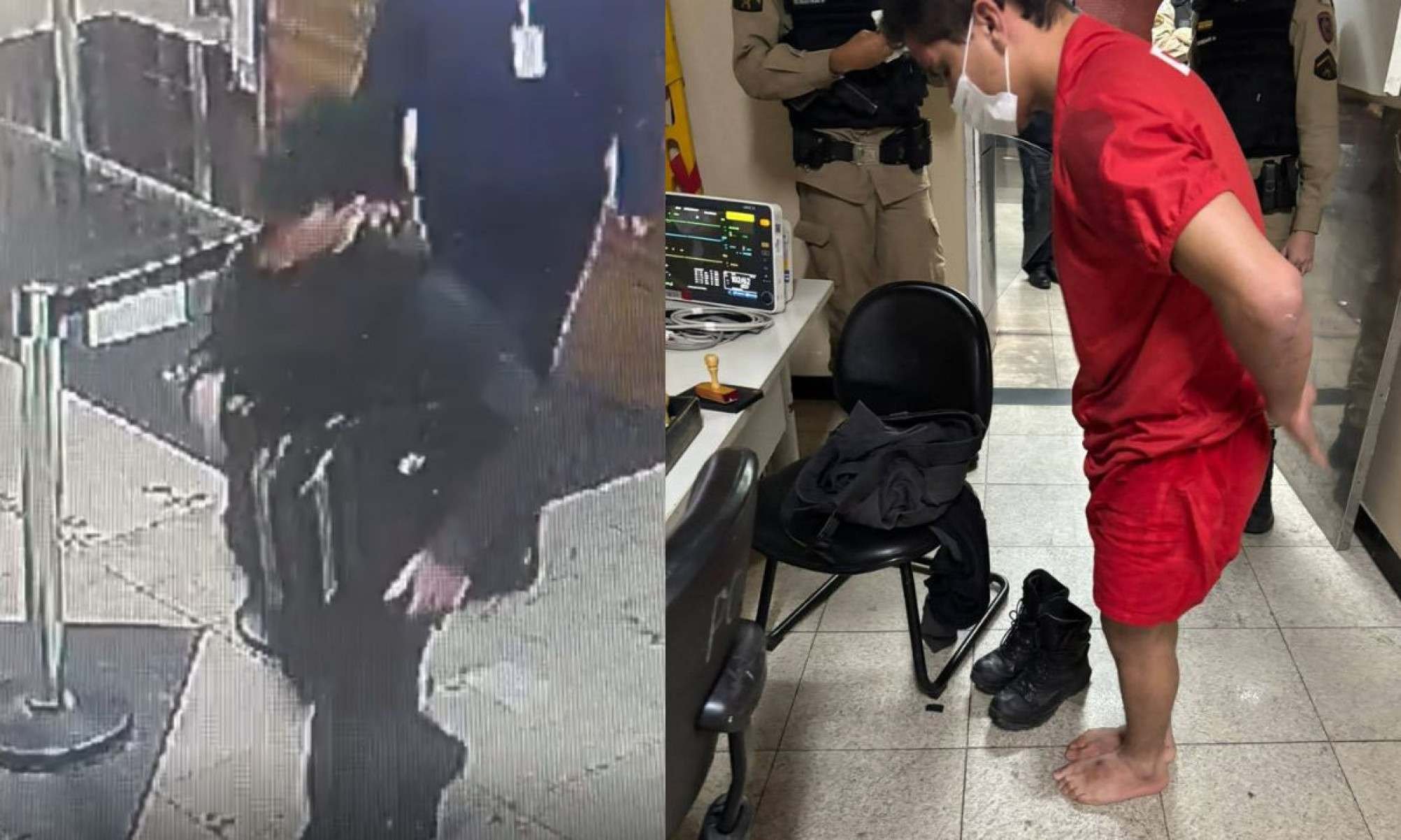 Detento mata policial penal em hospital e foge fardado