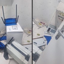 Sob efeito de drogas, homem invade e destrói posto de saúde
