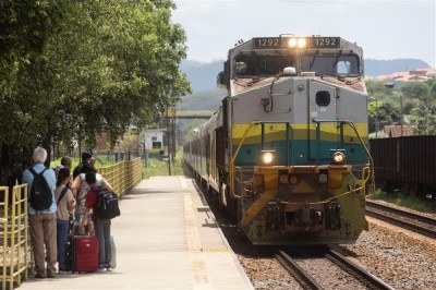 cidade no Leste de Minas tem o Trem da Vale não apenas um meio de transporte, mas um símbolo de conexão cultural e turística
       -  (crédito:  Vale/Divulgação)