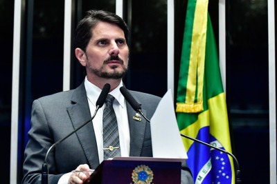 Senador Marcos do Val terá que usar tornozeleira eletrônica -  (crédito: Waldemir Barreto/Agência Senado)