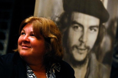 Aleida Guevara, médica e ativista cubana, participará de eventos na UFU sobre a Revolução Cubana, o bloqueio dos EUA e o sistema de saúde da ilha -  (crédito: STRINGER/MEXICO)