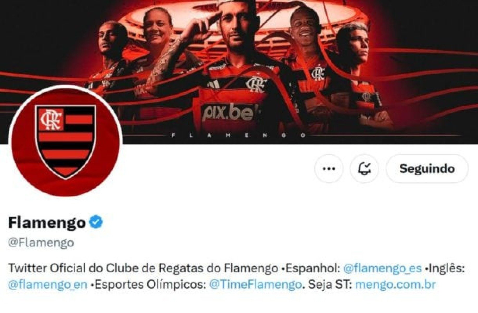 Publicação do Flamengo vira brincadeira e gera debate entre torcedores na web