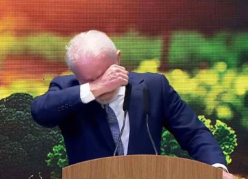 Lula chegou a chorar ao se lembrar que passou pelo problema da segurança alimentar -  (crédito: Canal Gov/Youtube/Reprodução)