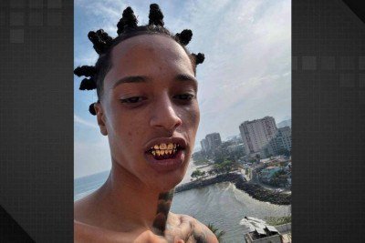 Oruam foi transferido nessa segunda-feira (4/8) para uma cela coletiva na Penitenciária Dr. Serrano Neves, em Bangu -  (crédito: reprodução/redes sociais)