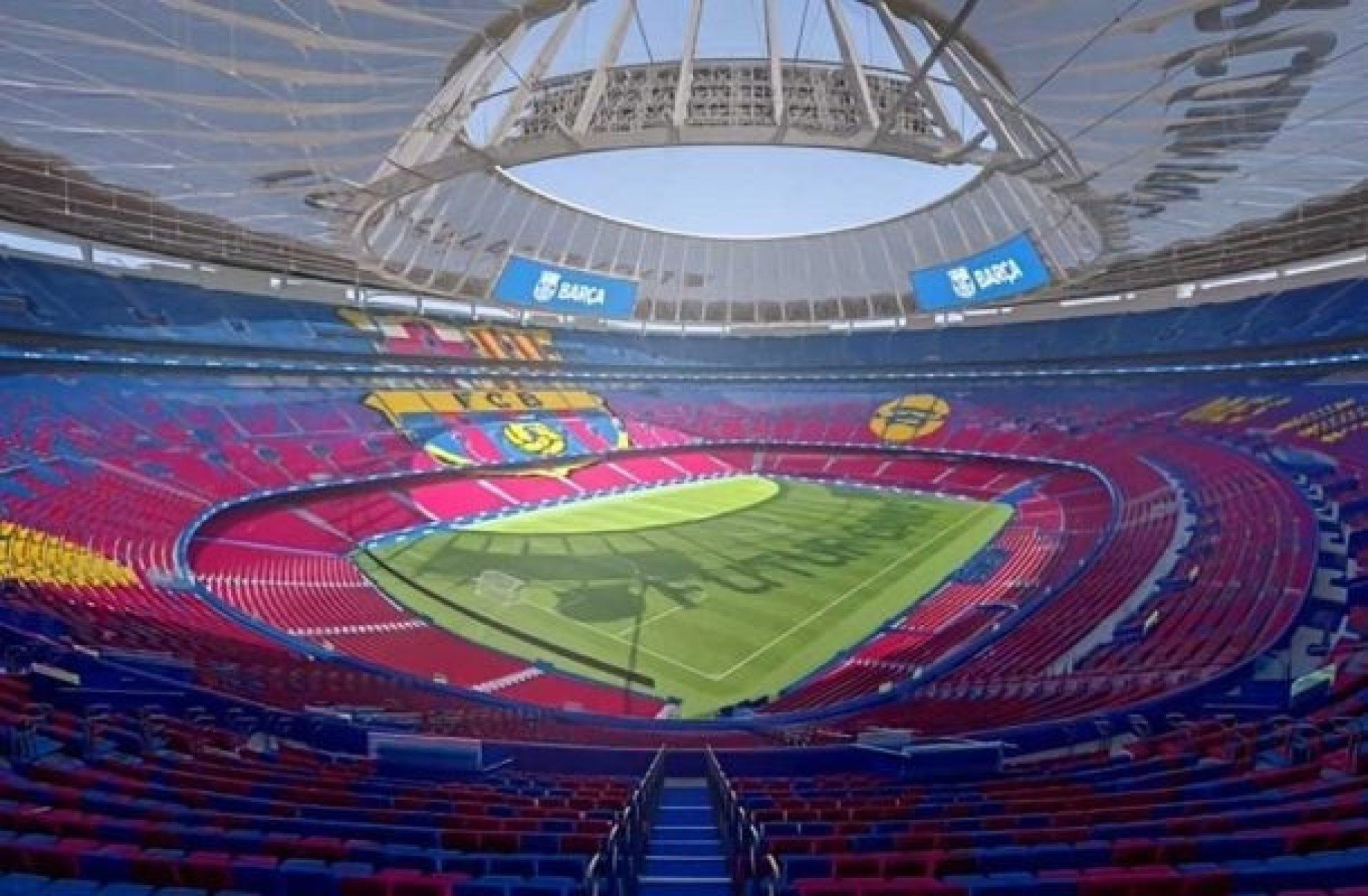 Barcelona consegue licença para reabrir o Camp Nou de forma parcial