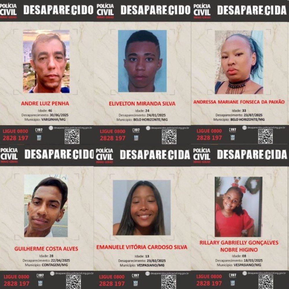 BH: vereadores aprovam criação de alerta por SMS de pessoas desaparecidas
