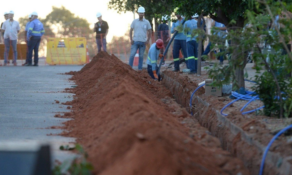 Programa Universaliza Minas, iniciativa de ampliação do acesso a agua tratada em comunidades rurais e áreas vulneráveis do estado. Distrito do Lapão. 