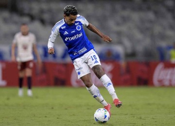 A Raposa conta com o futebol técnico do meia-atacante Matheus Pereira para superar o CRB e avançar para as quartas de final da Copa do Brasil -  (crédito: DOUGLAS MAGNO / AFP – 9/4/25)