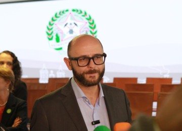 Rossieli Soares j&aacute; foi ministro da Educa&ccedil;&atilde;o do Brasil no governo de Michel Temer (MDB) e ocupou cargo nos estados do Amazonas, Par&aacute; e S&atilde;o Paulo -  (crédito: Ed&eacute;sio Ferreira/EM/D.A. Press)