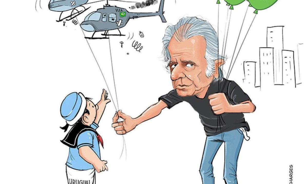 Charge por @izanio_charges -  (crédito: @izanio_charges)