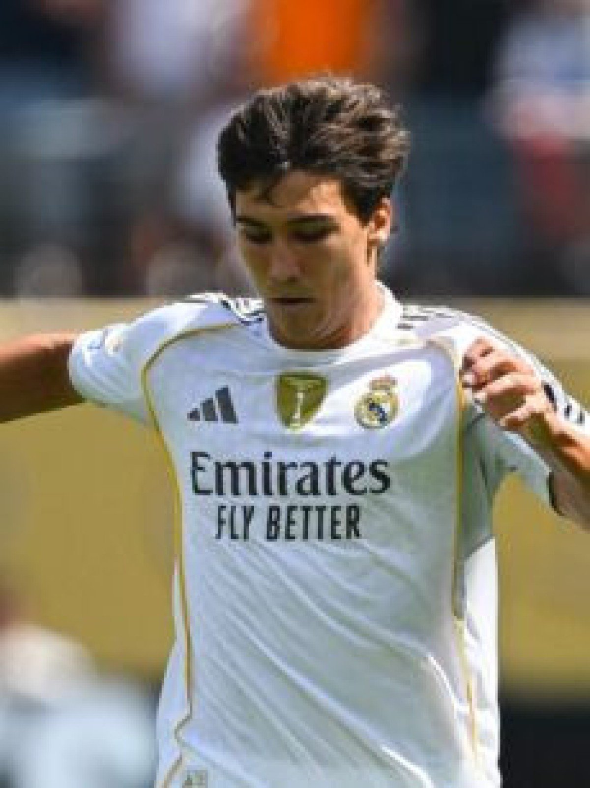 Concorrente de Endrick renova com o Real Madrid -  Getty Images via AFP