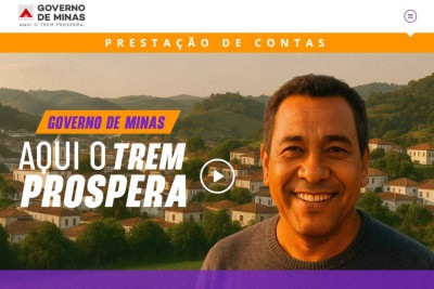 Com a proximidade das eleições, onde o governador e o vice devem disputar cargos do Executivo, o Governo de Minas prepara novo slogan  -  (crédito: Reprodução)