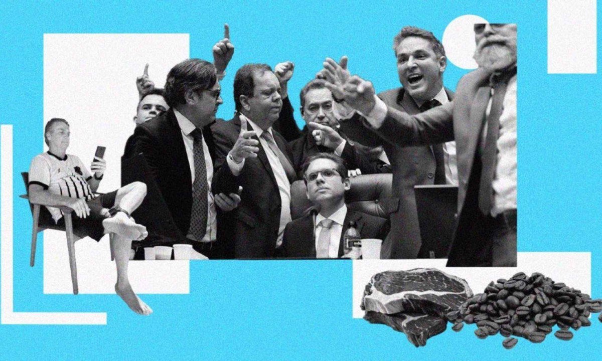 Prisão domiciliar de Bolsonaro, balbúrdia no Congresso e início do tarifaço -  (crédito: Platobr Politica)
