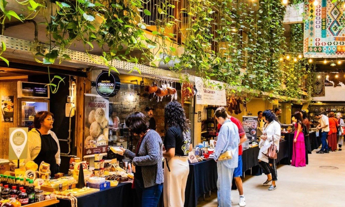 Feira de produtos naturais e artesanais do Mercado de Origem -  (crédito: BS Fotografias/Divulgação)