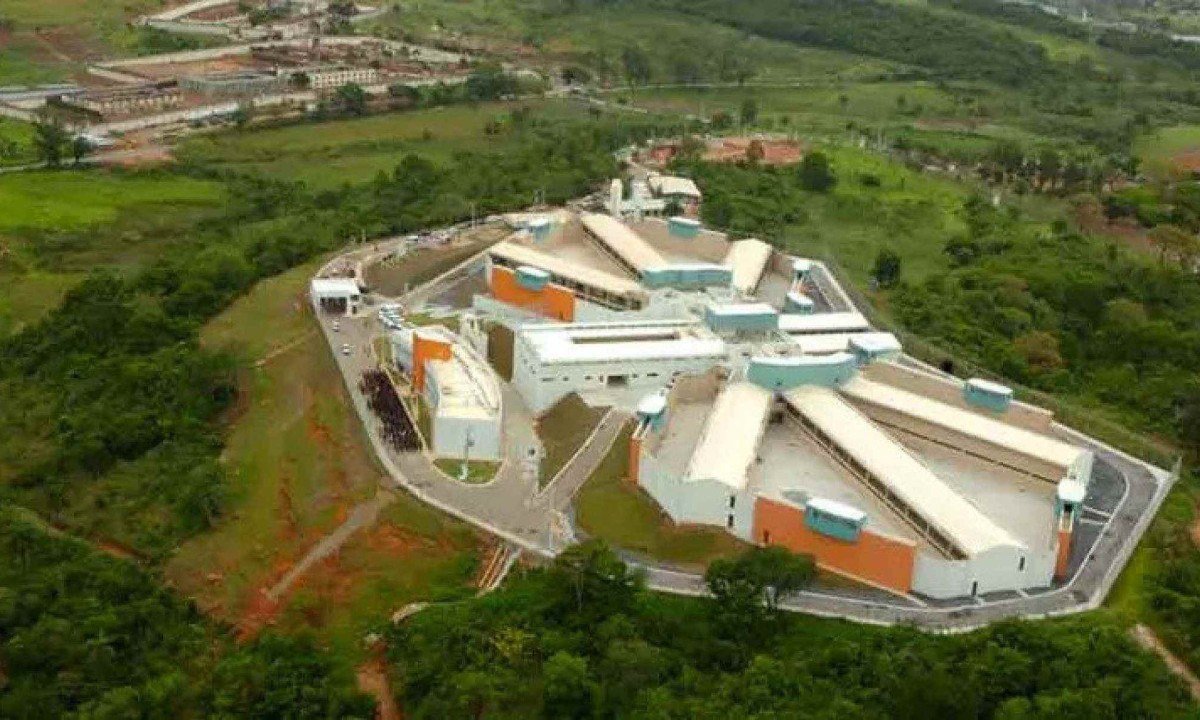 Vista do Presidio Regional Inspetor Jose Martinho Drummond -  (crédito: Euller Júnior/EM/D. A. Press)