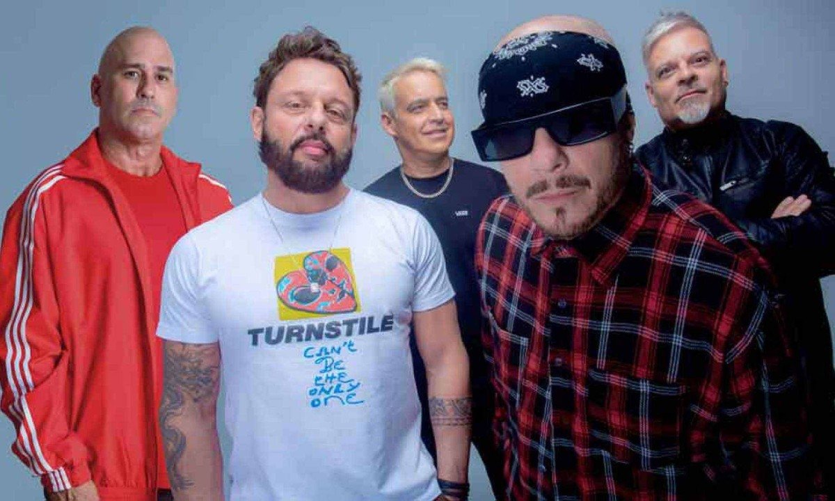 A banda Tihuana comemora os 25 anos de carreira com 25 músicas no repertório, em show que acontece hoje no BeFly Hall -  (crédito: Gabriel Castro/Divulgação)