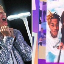Rod Stewart exibe vídeo feito por IA em homenagem a Ozzy Osbourne em show - AFP / Redes sociais