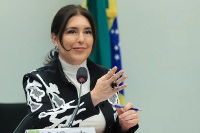 Simone Tebet (MDB), ministra do Planejamento e Orçamento -  (crédito: Lula Marques/Agencia Brasil )