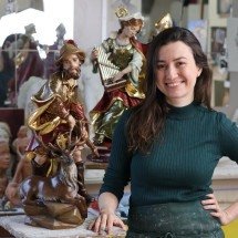 Cursos de arte sacra em Ouro Preto resgatam técnicas do barroco - Ana Rocha Atelier/Divulgação 