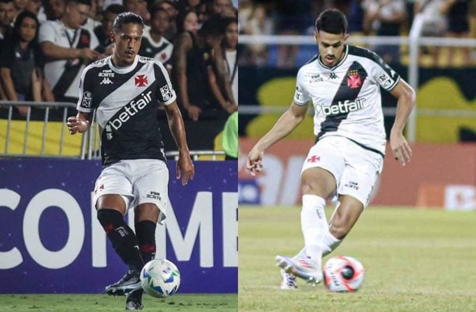 Dupla não corresponde expectativas e perde espaço com Diniz na defesa do Vasco