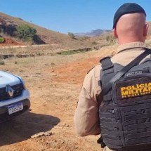 Homem cobra dívida, é morto com martelada e tem corpo carbonizado - PMMG/Divulgação