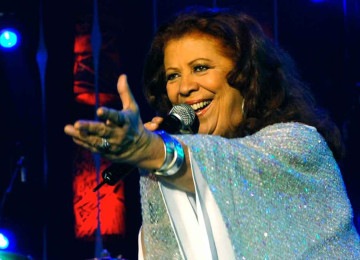 Beth Carvalho levou o samba para fora do Brasil. Em 2005, a cantora foi uma das atrações do badalado Festival de Montreux, na Suíça
  -  (crédito: Jean Bernard Sieber/Reuters/8/7/05)