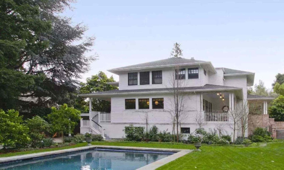 Casa principal de Mark Zuckerberg em Palo Alto, nos Estados Unidos