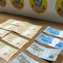 MG: homem é preso recebendo dinheiro falso em casa - PF/Divulgação