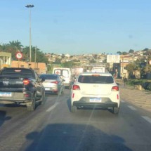 BH: atropelamento e colisão de motos complicam trânsito no Anel Rodoviário - Reprodução/Redes sociais