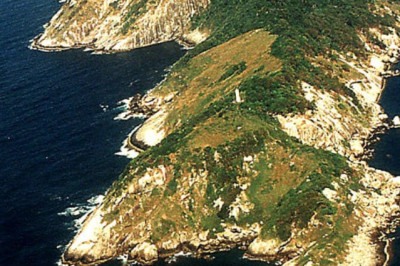 Uma equipe de cientistas do Brasil e do Reino Unido descobriu que uma formação vulcânica no fundo do mar, próxima da costa brasileira, já foi uma ilha do tamanho da Islândia.  -  (crédito: Prefeitura Municipal de Itanhaém)