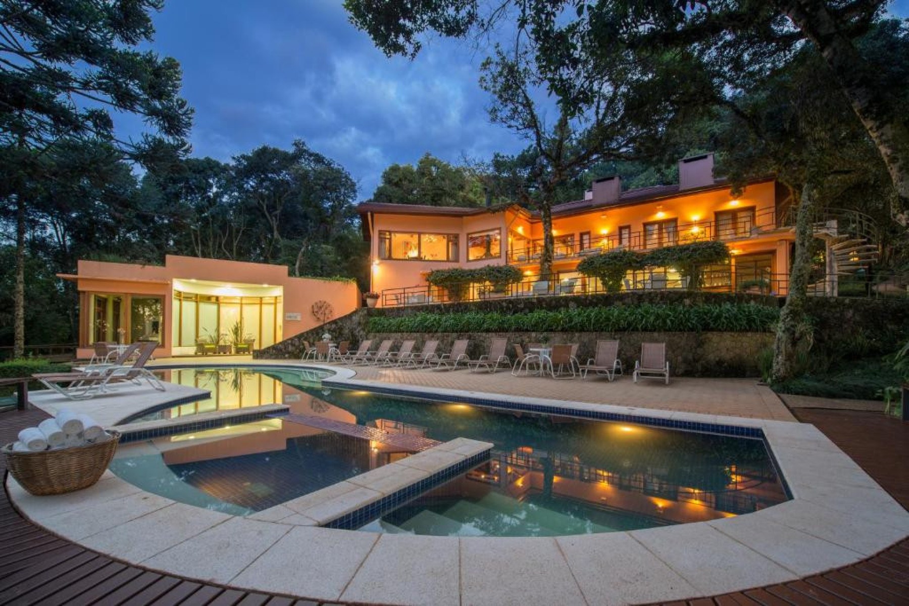 Único hotel ‘childfree’ em Minas, o Kuriuwa Hotel está localizado em Monte Verde
-Kuriuwa Hotel/Divulgação 