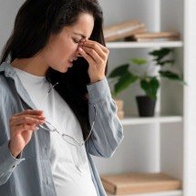 Enxaqueca na gravidez tem tratamento? - Freepik