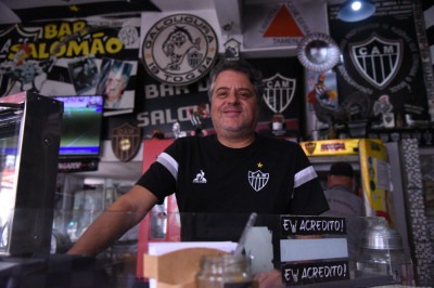 Salomão Jorge filho seguiu o pai na gestão da casa e na paixão pelo Atlético Mineiro -  (crédito: Gladyston Rodrigues/EM/D.A Press)
