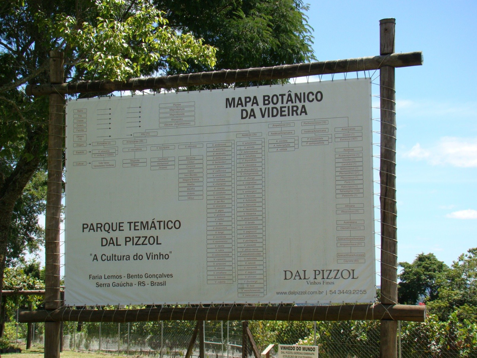 Parque da Vinícol Dal Pizzol, em Bento Goncalves (RS)
      -Alfredo Duraes/EM