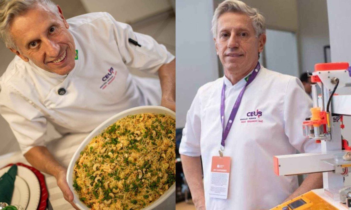 Eduardo Duó reforça que a comida de micro-ondas não faz mal e que o equipamento não estraga os ingredientes