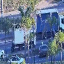 Engavetamento deixa mulher ferida e complica trânsito no Anel Rodoviário - Divulgação/BHTrans