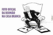 Foto Oficial da Reunião na Casa Branca