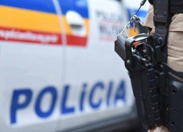 A Pol&iacute;cia Militar registrou a ocorr&ecirc;ncia em Itabirito na manh&atilde; de quinta-feira (16/4) -  (crédito: Gladyston Rodrigues/EM/D.A Press)