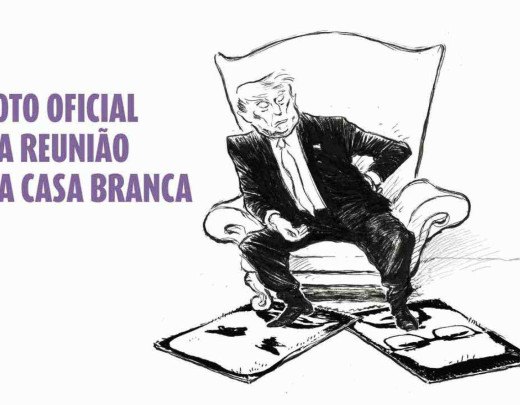 Foto Oficial da Reunião na Casa Branca -  (crédito: Quinho)